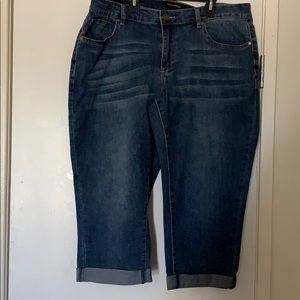 Plus size denim